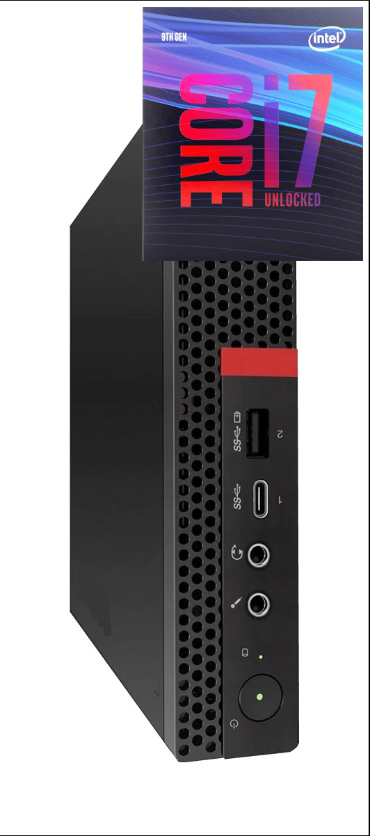 Longan ThinkCentre Tiny PC | Core i7 - 9700 Processor [12M Cache, Up to 4.70 GHz] [SRS] Intel® Core™ i7 (9th Gen) [8 Cores, 8 Threads] (32 GB RAM/Integrated Intel® Ultra HD 630 Graphics/1 TB SSD Capacity/Windows 11 Pro) Mini Gaming Tower with MS Office image 1