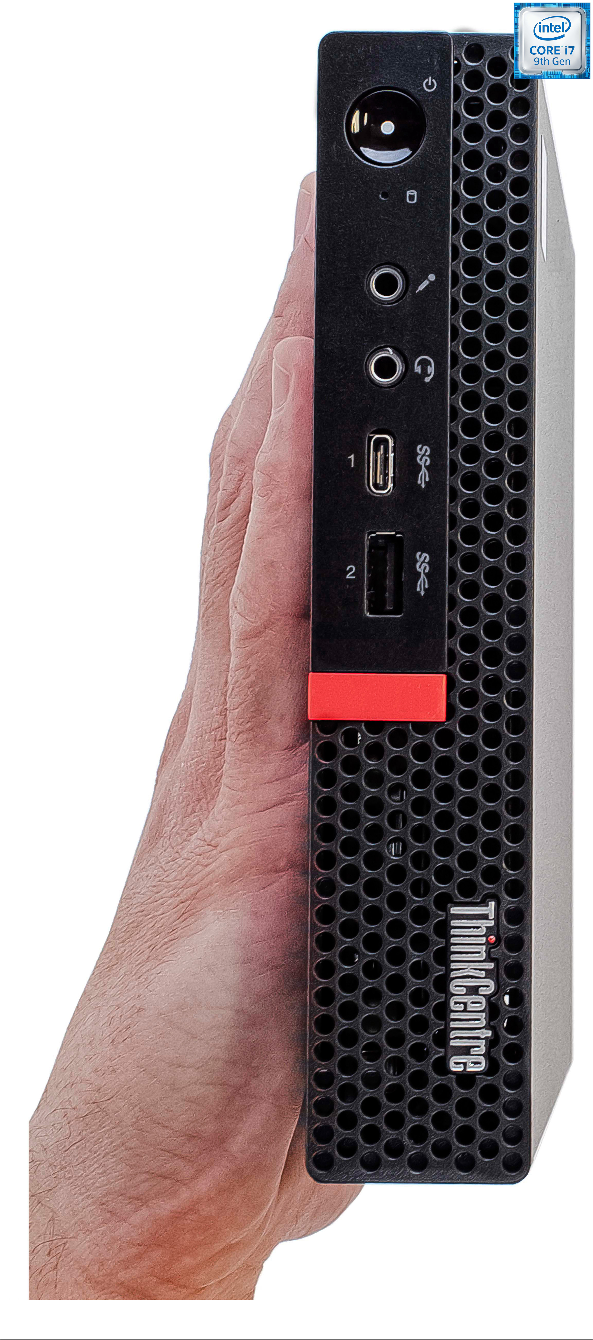 Longan ThinkCentre Tiny Desktop | Core i7 (9th Generation) [NJG] Core i7-9700 [12MB Cache, Up to 4.70 GHz] (32 GB RAM/Integrated Intel® Ultra HD 4K 630 Graphics/1 TB SSD Capacity/Windows 11 Pro) Mini Gaming Tower with MS Office image 1