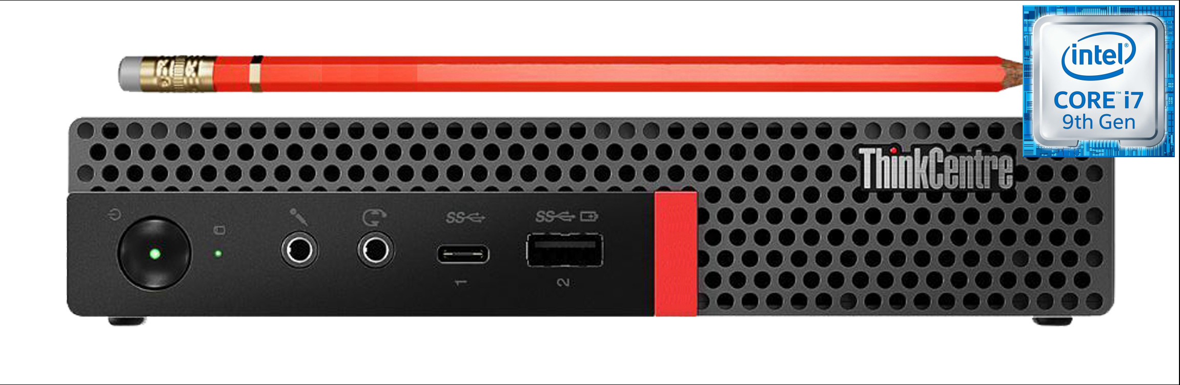 Hayyo ThinkCentre Mini Desktop | Core i7-9700 [GET] Core™ i7 - 9700 (32 GB RAM/Intel® UHD 630 Graphics/1 TB SSD Capacity/Windows 11 Pro) Microtower with MS Office image 1