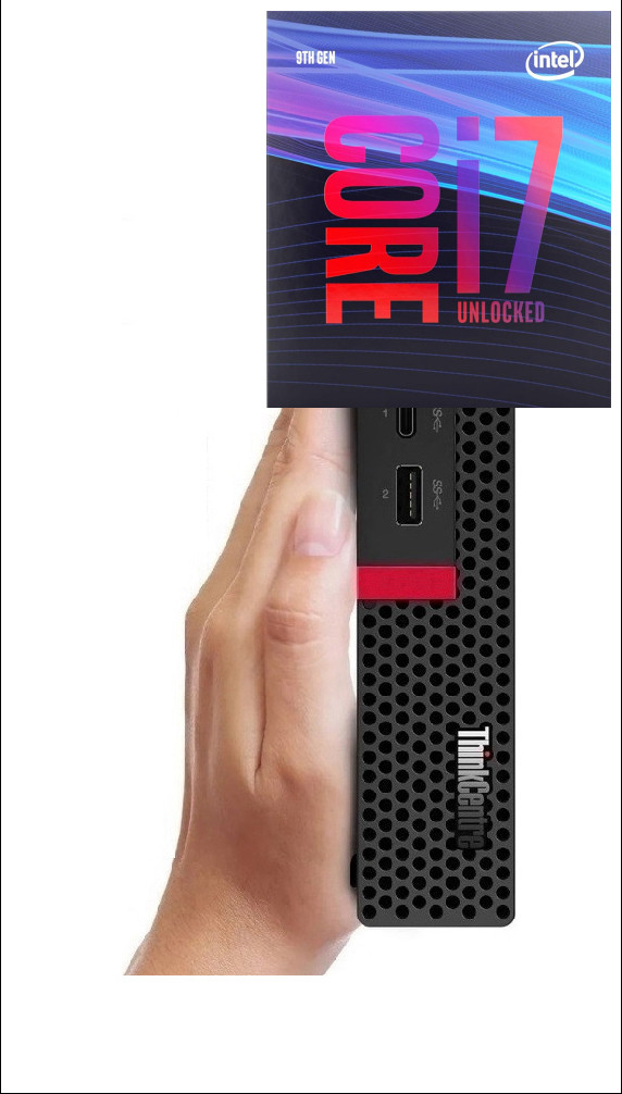 COMPUTER WORLD Core™ i7-9700 [8 Cores, 8 Threads, 3.00 GHz] | ThinkCentre Mini PC [OMG] - Windows 11 Pro, Intel H310M, Intel® Core™ i7 (9th Gen) [8 Cores, 8 Threads, 3.00 GHz], 32 GB DDR4, 1024 GB SSD Mini PC image 1