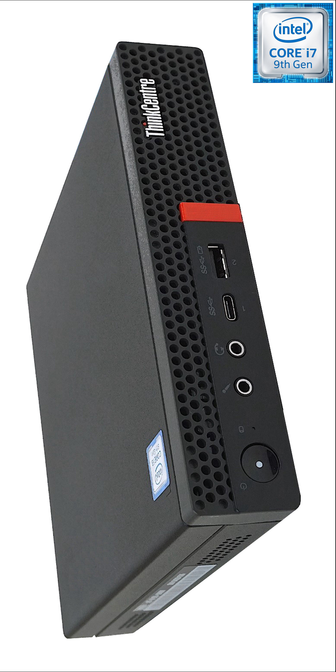 Longan ThinkCentre Tiny Desktop | Core i7 (9th Gen) [12M Cache, Up to 4.70 GHz] [PNY] Core™ i7 (9th Gen) Processor [12MB Cache, Up to 4.70 GHz] (32 GB RAM/Integrated Intel® UHD 630 Graphics/1 TB SSD Capacity/Windows 11 Pro) Gaming Tower with MS Office image 1