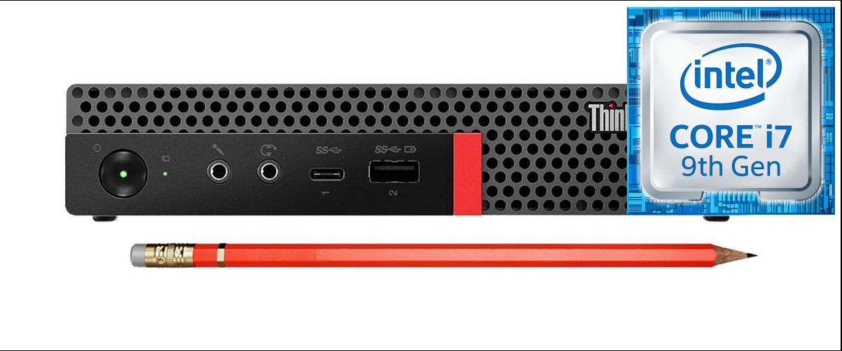 BESTYLISH ThinkCentre Tiny Desktop | Core i7 - 9700 [8 Cores, 8 Threads, 3.00 GHz] [ONP] Core i7 (9th Gen) Processor [8 Cores, 8 Threads] (32 GB RAM/Intel® Ultra HD 4K 630 Graphics/1 TB SSD Capacity/Windows 11 Pro) Microtower with MS Office image 1