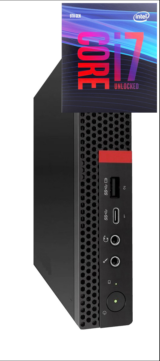 COMPUTER WORLD Core i7 - 9700 Octa-Core Processor | ThinkCentre Tiny PC [QNC] - Windows 11 Pro, Intel H310M, Intel® Core™ i7-9700 [8 Cores, 8 Threads, 3.00 GHz], 32 GB DDR4, 1024 GB SSD Mini PC image 1