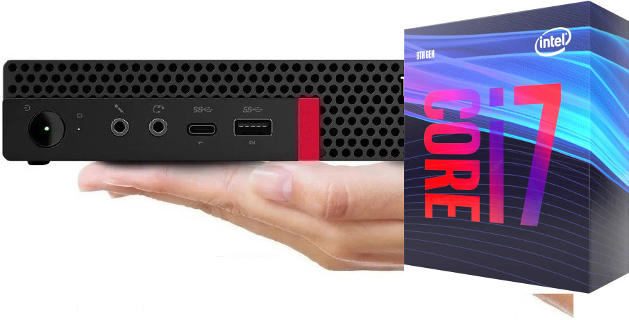 Longan ThinkCentre Tiny PC- Core i7-9700 [8 Cores, 8 Threads, Upto 4.70 GHz] [SPW] Core™ i7 (9th Gen) Octa-Core (32 GB RAM/Integrated Intel® Ultra HD 4K 630 Graphics/1 TB SSD Capacity/Windows 11 Pro) Mini Gaming Tower with MS Office image 1