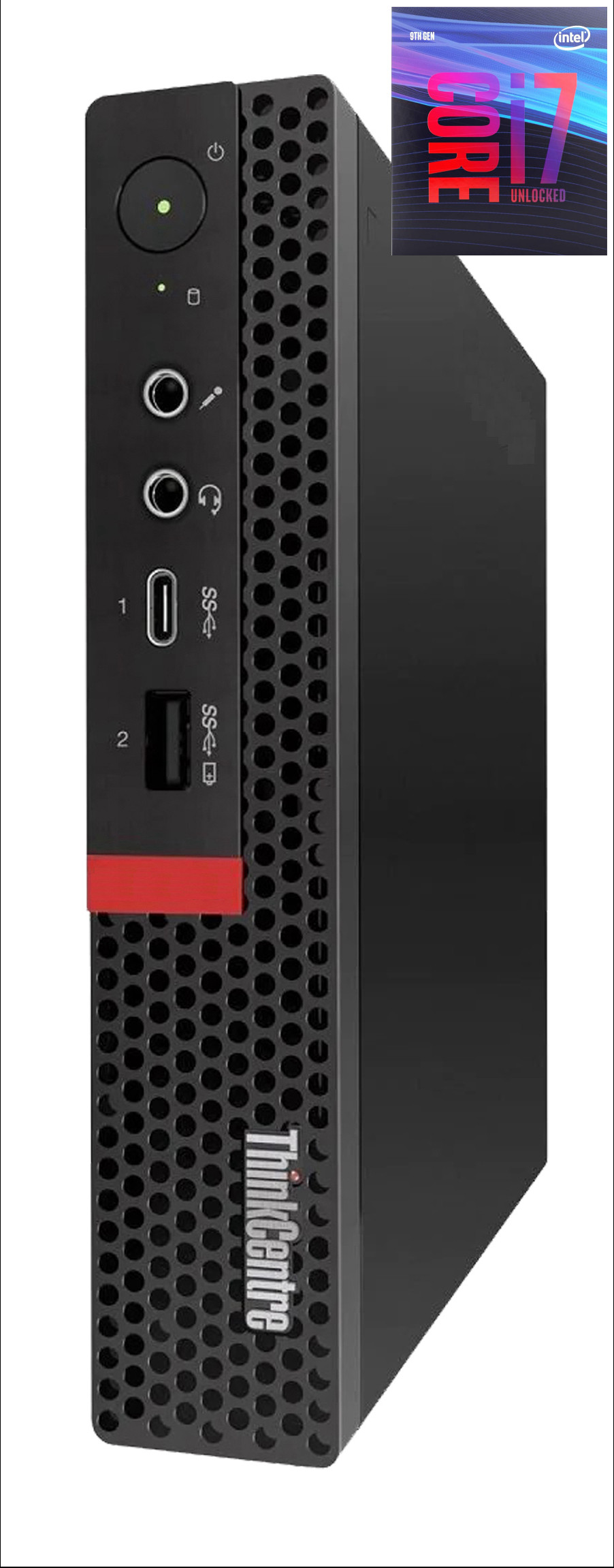 Longan Core™ i7 (9th Gen) Processor | ThinkCentre Mini Desktop [IGO] Intel Core i7-9700 Processor [12MB Cache, Up to 4.70 GHz] (32 GB RAM/Integrated Intel® UHD 4K 630 Graphics/1 TB SSD Capacity/Windows 11 Pro) Mini Tower with MS Office image 1