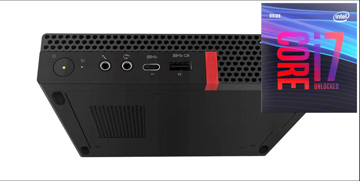 BESTYLISH ThinkCentre Tiny PC | Core™ i7 - 9700 Processor [8 Cores, 8 Threads] [ZXM] Intel Core i7 - 9700 Processor (32 GB RAM/Intel® Ultra HD 630 Graphics/1 TB SSD Capacity/Windows 11 Pro) Mini Tower with MS Office image 1