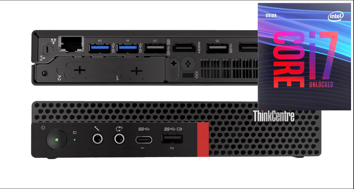 Longan Core™ i7-9700 [8 Cores, 8 Threads] | ThinkCentre Mini PC [IGB] Core i7 (9th Generation) Octa-Core Processor (32 GB RAM/Intel® UHD 4K 630 Graphics/1 TB SSD Capacity/Windows 11 Pro) Mini Gaming Tower with MS Office image 1