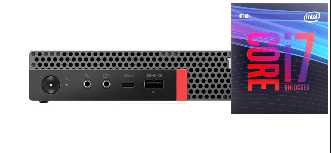 BESTYLISH Core™ i7-9th Gen [8 Cores, 8 Threads, 3.00 GHz] | ThinkCentre Tiny Desktop [HFY] Intel® Core™ i7 - 9700 [12MB Cache, Up to 4.70 GHz] (32 GB RAM/Intel® Ultra HD 630 Graphics/1 TB SSD Capacity/Windows 11 Pro) Mid Tower with MS Office image 1