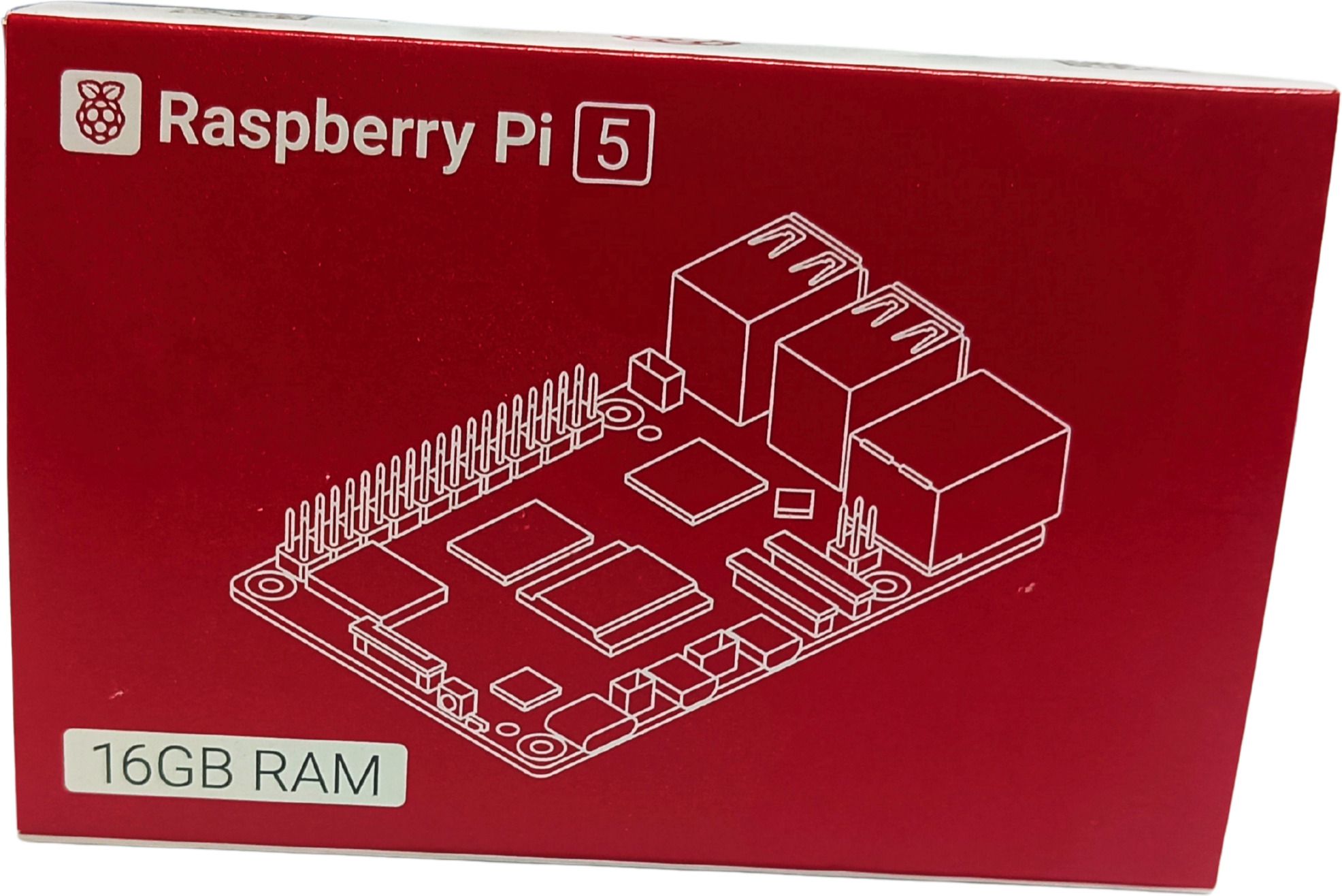 shizuha Raspberry Pi 5 Kit - 16GB RAM - Linux, Broadcom BCM2712 (64-bit quad-core Cortex-A76), Arm Cortex-A76, 16 GB LPDDR4X SDRAM, microSD Mini PC