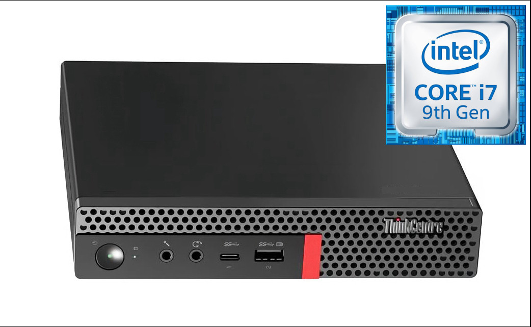 NCS (NIDHI COMPUTER SOLUTIONS) Core™ i7-9700 [8 Cores, 8 Threads] | ThinkCentre Mini Desktop [DAS] - Windows 11 Pro, Intel H310M, Intel Core i7 (9th Gen) [8 Cores, 8 Threads, Upto 4.70 GHz], 32 GB DDR4, 1024 GB SSD Mini PC image 1