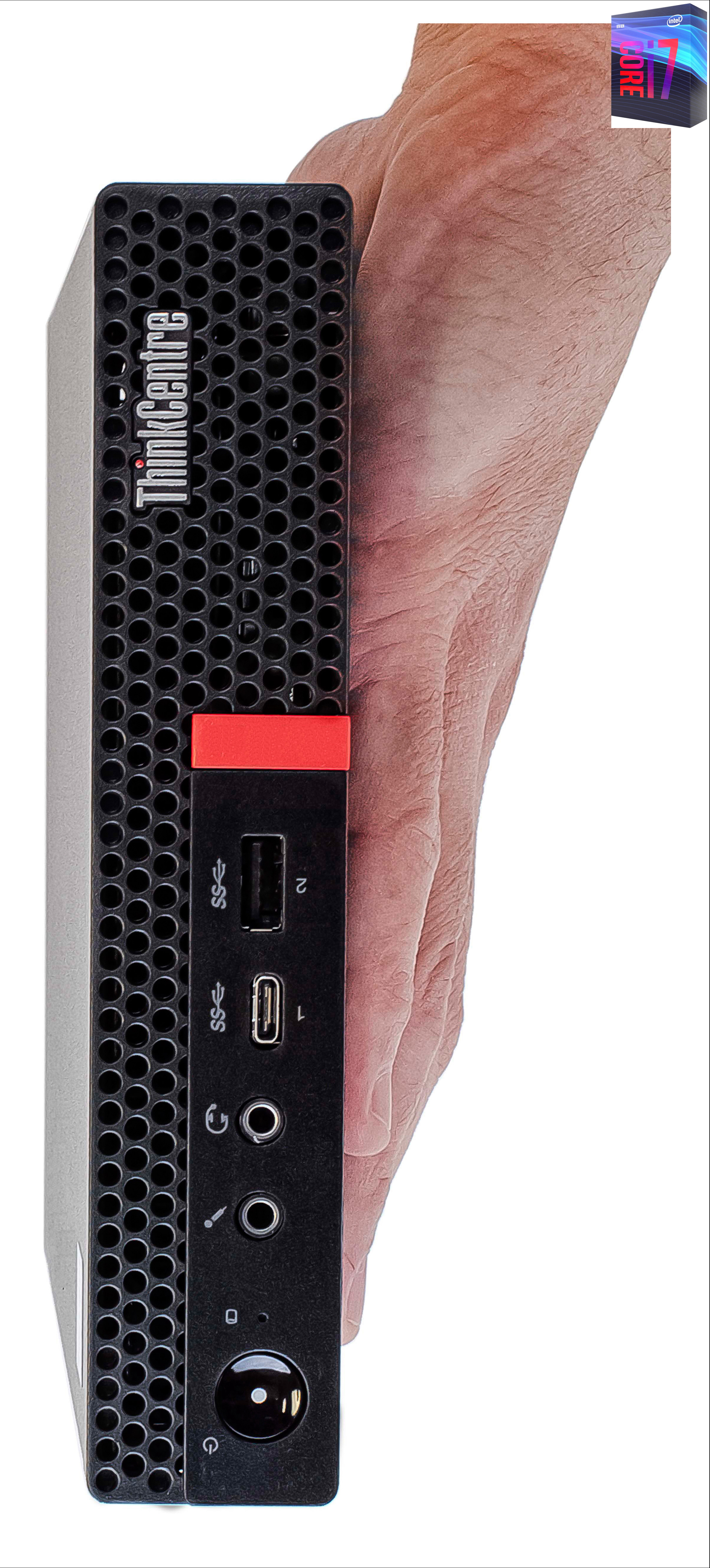 Hayyo ThinkCentre Mini PC | Core™ i7 (9th Gen) Octa-Core [OMW] Intel Core i7 (9th Gen) Processor [12MB Cache, Up to 4.70 GHz] (32 GB RAM/Intel® UHD 4K 630 Graphics/1 TB SSD Capacity/Windows 11 Pro) Microtower with MS Office image 1