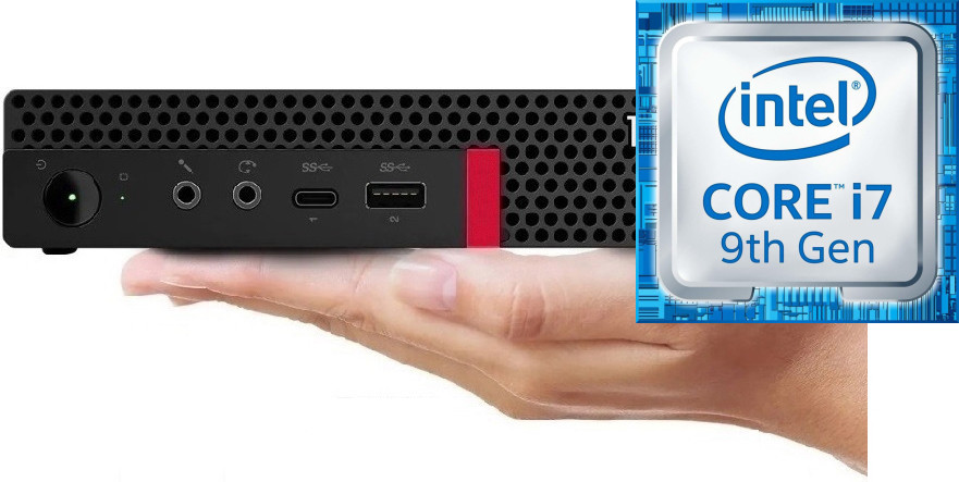 BESTYLISH Core™ i7 (9th Gen) | ThinkCentre Mini Desktop [JGL] Core i7 (9th Generation) Processor (32 GB RAM/Intel® UHD 4K 630 Graphics/1 TB SSD Capacity/Windows 11 Pro) Microtower with MS Office image 1