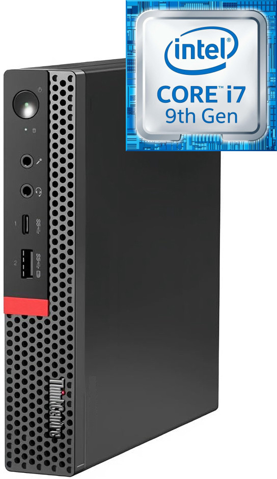 Longan Core i7 (9th Generation) [8 Cores, 8 Threads] | ThinkCentre Tiny Desktop [FDX] Intel Core i7-9700 Octa-Core Processor (32 GB RAM/Intel® UHD 4K 630 Graphics/1 TB SSD Capacity/Windows 11 Pro) Mini Tower with MS Office image 1