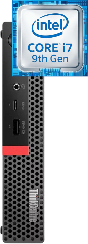 Longan ThinkCentre Mini Desktop | Core™ i7 (9th Gen) Octa-Core Processor [BYG] Intel® Core™ i7-9700 Octa-Core (32 GB RAM/Integrated Intel® UHD 4K 630 Graphics/1 TB SSD Capacity/Windows 11 Pro) Microtower with MS Office image 1