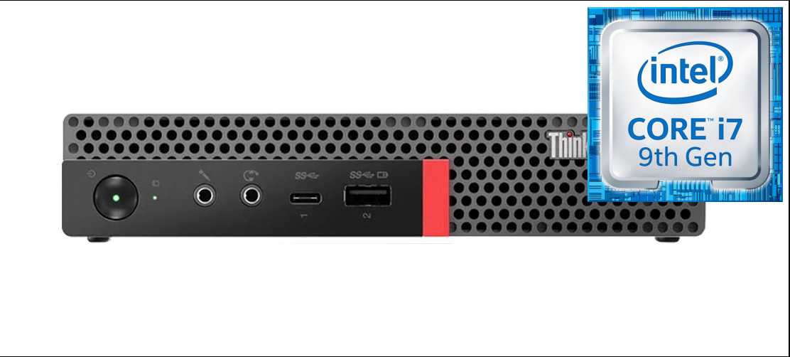 Longan ThinkCentre Tiny PC | Core i7 (9th Generation) [OLX] Core i7-9700 Processor (32 GB RAM/Intel® Ultra HD 630 Graphics/1 TB SSD Capacity/Windows 11 Pro) Mini Tower with MS Office image 1