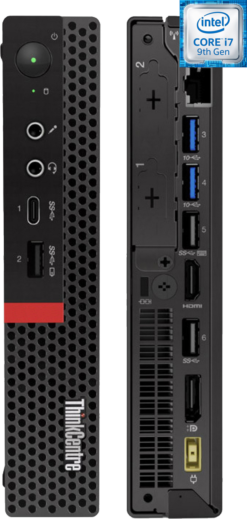 Longan Core™ i7 - 9700 | ThinkCentre Tiny PC [LHK] Core i7 - 9700 [12MB Cache, Up to 4.70 GHz] (32 GB RAM/Intel® Ultra HD 630 Graphics/1 TB SSD Capacity/Windows 11 Pro) Mini Gaming Tower with MS Office image 1