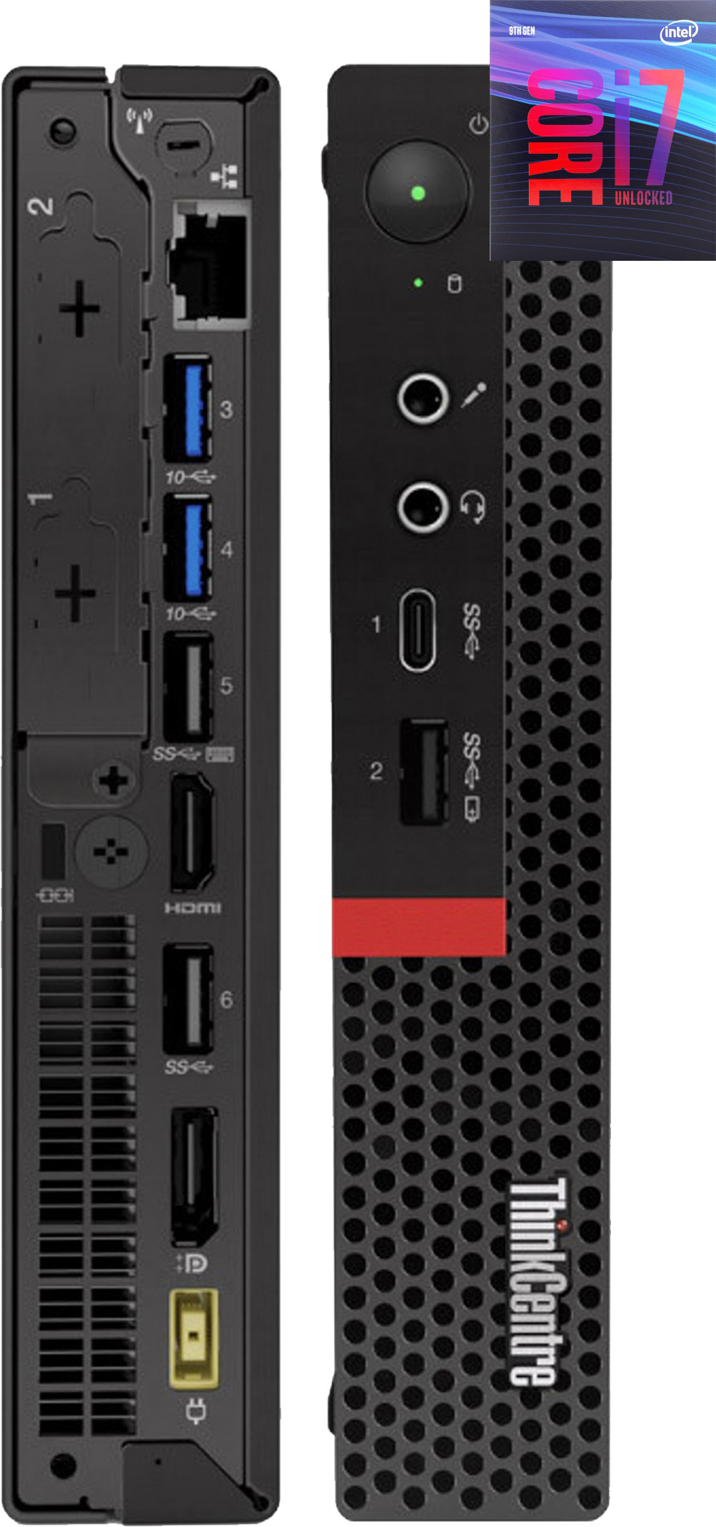 BESTYLISH Core™ i7-9700 Processor [12M Cache, Up to 4.70 GHz] | ThinkCentre Tiny PC [JHM] Intel® Core™ i7 (9th Gen) Processor (32 GB RAM/Intel® Ultra HD 630 Graphics/1 TB SSD Capacity/Windows 11 Pro) Mini Tower with MS Office image 1