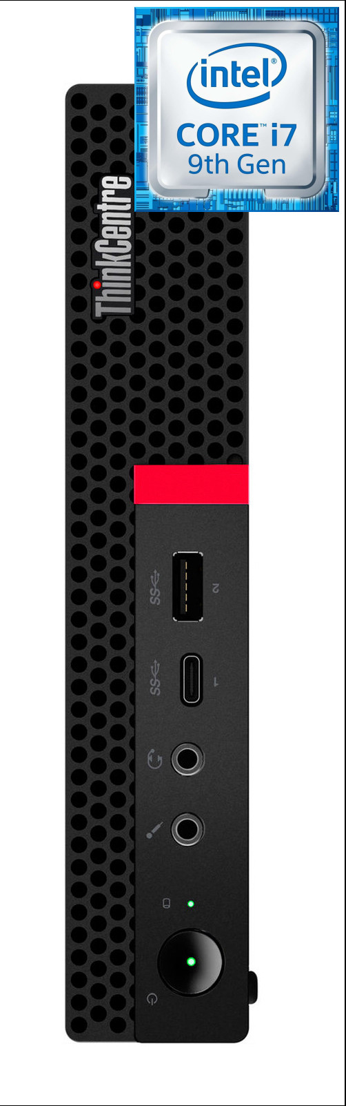 RATNARAJ COMPUTER SYSTEMS ThinkCentre Tiny Desktop | Core™ i7 (9th Generation) Octa-Core Processor [GDY] - Windows 11 Pro, Intel H310M, Core i7 - 9700 Processor [12M Cache, Up to 4.70 GHz], 32 GB DDR4, 1024 GB SSD Mini PC image 1