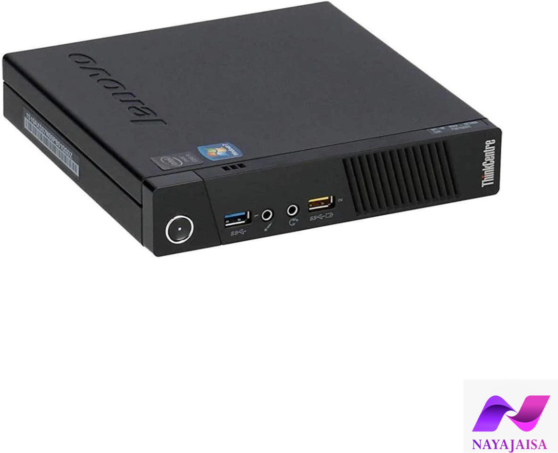 Nayajaisa Len Thinkcentre M73p Tiny i5 4th 8-256 - Windows 10, MS Office|HD Graphics|USB, Ethernet,VGA|PAN India Warranty, LGA 1150, 8 GB DDR3, 256 GB HDD Mini PC image 1