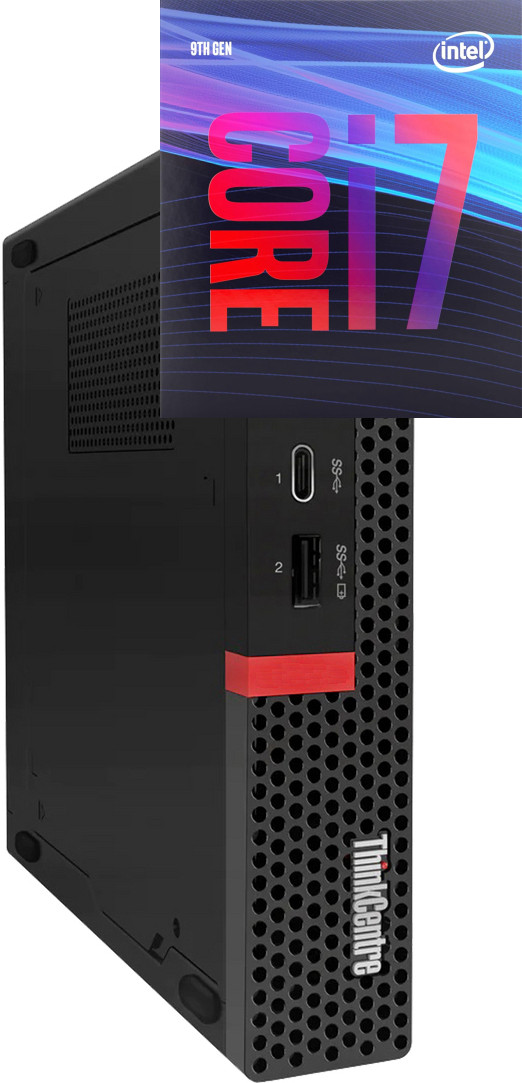 NCS (NIDHI COMPUTER SOLUTIONS) Core™ i7 (9th Gen) Processor | ThinkCentre Mini PC [SOR] Core™ i7 - 9700 [8 Cores, 8 Threads, 3.00 GHz] (32 GB RAM/Intel® UHD 4K 630 Graphics/1 TB SSD Capacity/Windows 11 Pro) Mid Tower with MS Office image 1