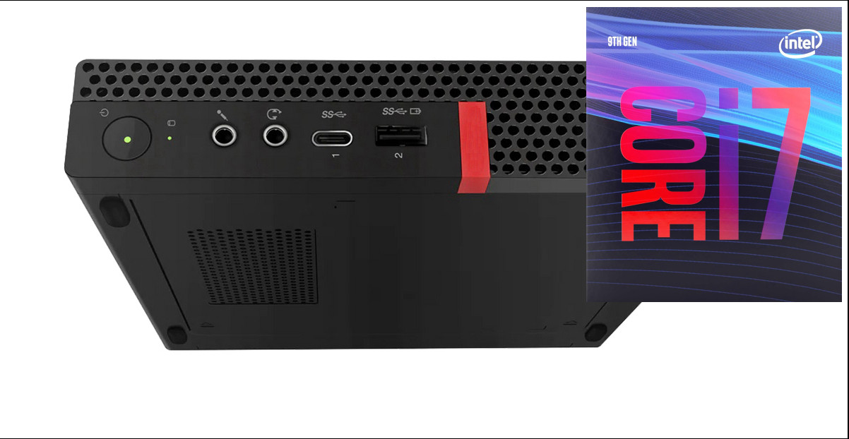 Longan ThinkCentre Tiny Desktop | Core i7 - 9700 Octa-Core Processor [URN] Intel Core i7-9700 Octa-Core (32 GB RAM/Integrated Intel® UHD 630 Graphics/1 TB SSD Capacity/Windows 11 Pro) Mini Tower with MS Office image 1