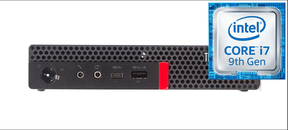 Longan ThinkCentre Tiny PC | Core™ i7 (9th Generation) Octa-Core Processor [AXF] Core i7-9700 Octa-Core Processor (32 GB RAM/Integrated Intel® Ultra HD 630 Graphics/1 TB SSD Capacity/Windows 11 Pro) Gaming Tower with MS Office image 1