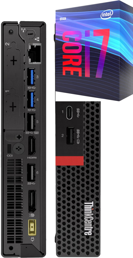 Longan Core i7-9700 Processor [8 Cores, 8 Threads] | ThinkCentre Mini Desktop [VSX] Intel® Core™ i7-9700 [8 Cores, 8 Threads, 3.00 GHz] (32 GB RAM/Intel® UHD 4K 630 Graphics/1 TB SSD Capacity/Windows 11 Pro) Microtower with MS Office image 1