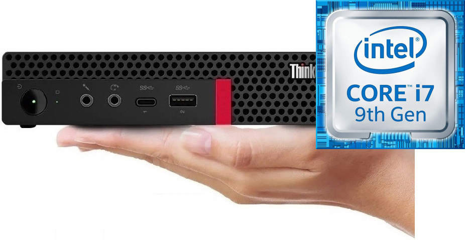 Longan ThinkCentre Mini Desktop | Core™ i7 (9th Gen) [12M Cache, Up to 4.70 GHz] [LGX] Core i7 - 9700 Processor [8 Cores, 8 Threads] (32 GB RAM/Integrated Intel® UHD 4K 630 Graphics/1 TB SSD Capacity/Windows 11 Pro) Mini Tower with MS Office image 1