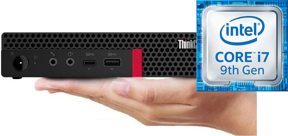 Longan Core™ i7 - 9700 Processor [8 Cores, 8 Threads] | ThinkCentre Tiny PC [URK] Intel Core i7 (9th Gen) [8 Cores, 8 Threads, Upto 4.70 GHz] (32 GB RAM/Integrated Intel® UHD 4K 630 Graphics/1 TB SSD Capacity/Windows 11 Pro) Gaming Tower with MS Office image 1