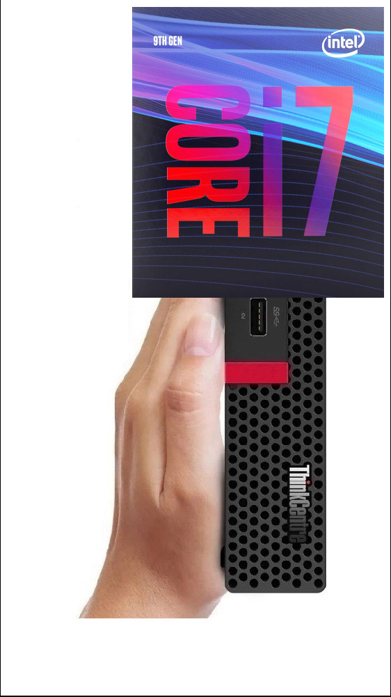 BESTYLISH Core™ i7-9700 Octa-Core | ThinkCentre Mini Desktop [VSH] Intel® Core™ i7-9700 [8 Cores, 8 Threads] (32 GB RAM/Intel® Ultra HD 4K 630 Graphics/1 TB SSD Capacity/Windows 11 Pro) Mini Gaming Tower with MS Office image 1