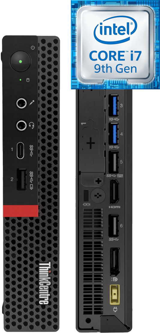BESTYLISH ThinkCentre Mini PC- Core i7 (9th Gen) [8 Cores, 8 Threads, Upto 4.70 GHz] [VUG] Core™ i7-9700 [8 Cores, 8 Threads, 3.00 GHz] (32 GB RAM/Intel® Ultra HD 630 Graphics/1 TB SSD Capacity/Windows 11 Pro) Microtower with MS Office image 1
