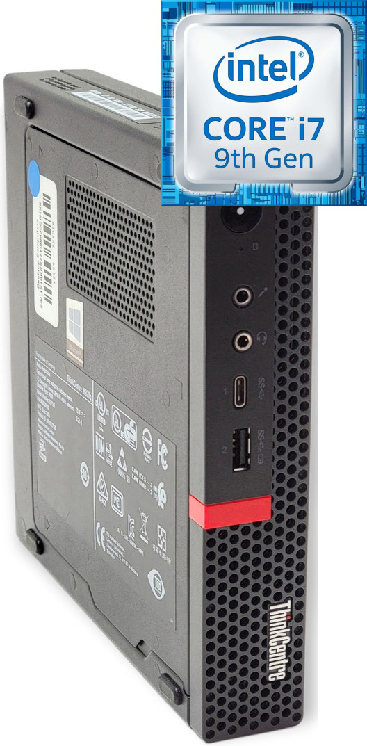NCS (NIDHI COMPUTER SOLUTIONS) ThinkCentre Mini PC | Core i7-9700 [UQO] - Windows 11 Pro, Intel H310M, Core™ i7 (9th Gen) [8 Cores, 8 Threads, 3.00 GHz], 32 GB DDR4, 1024 GB SSD Mini PC image 1