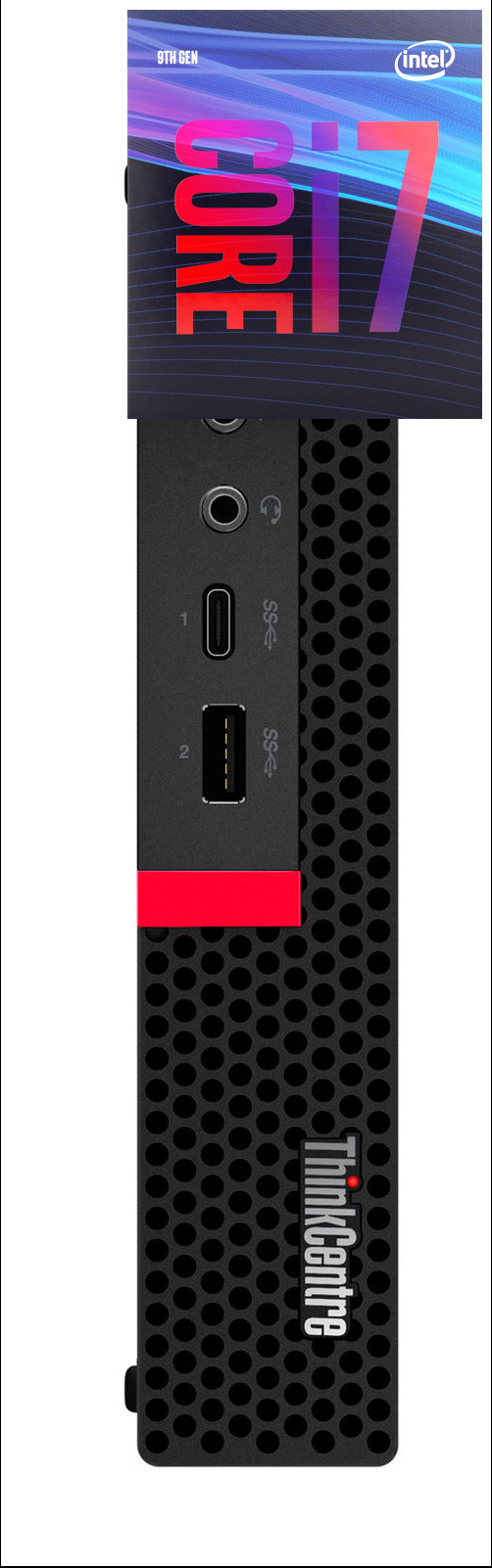 Hayyo ThinkCentre Tiny Desktop | Core i7 - 9700 Processor [PLJ] Intel Core i7 (9th Generation) Processor (32 GB RAM/Intel® Ultra HD 4K 630 Graphics/1 TB SSD Capacity/Windows 11 Pro) Mid Tower with MS Office image 1