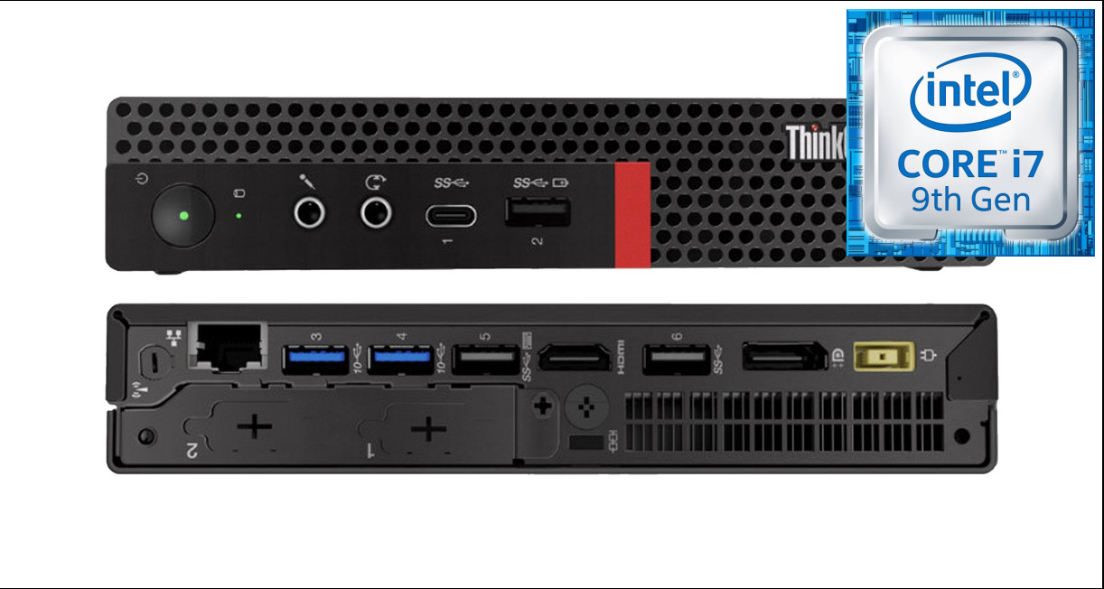 BESTYLISH Core™ i7 (9th Gen) Octa-Core | ThinkCentre Mini PC [GCB] Intel Core i7 - 9700 [8 Cores, 8 Threads, Upto 4.70 GHz] (32 GB RAM/Intel® UHD 630 Graphics/1 TB SSD Capacity/Windows 11 Pro) Mid Tower with MS Office image 1