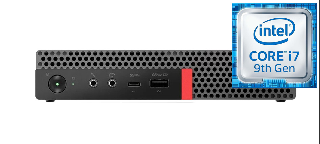Longan ThinkCentre Tiny PC- Core i7 (9th Gen) [8 Cores, 8 Threads, Upto 4.70 GHz] [QLA] Intel Core i7 (9th Generation) Processor (32 GB RAM/Intel® Ultra HD 4K 630 Graphics/1 TB SSD Capacity/Windows 11 Pro) Mid Tower with MS Office image 1