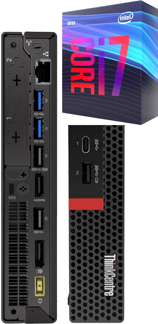 Hayyo Core i7 - 9700 | ThinkCentre Tiny Desktop [VRI] Core i7 (9th Generation) Processor [12MB Cache, Up to 4.70 GHz] (32 GB RAM/Integrated Intel® Ultra HD 630 Graphics/1 TB SSD Capacity/Windows 11 Pro) Mini Tower with MS Office image 1