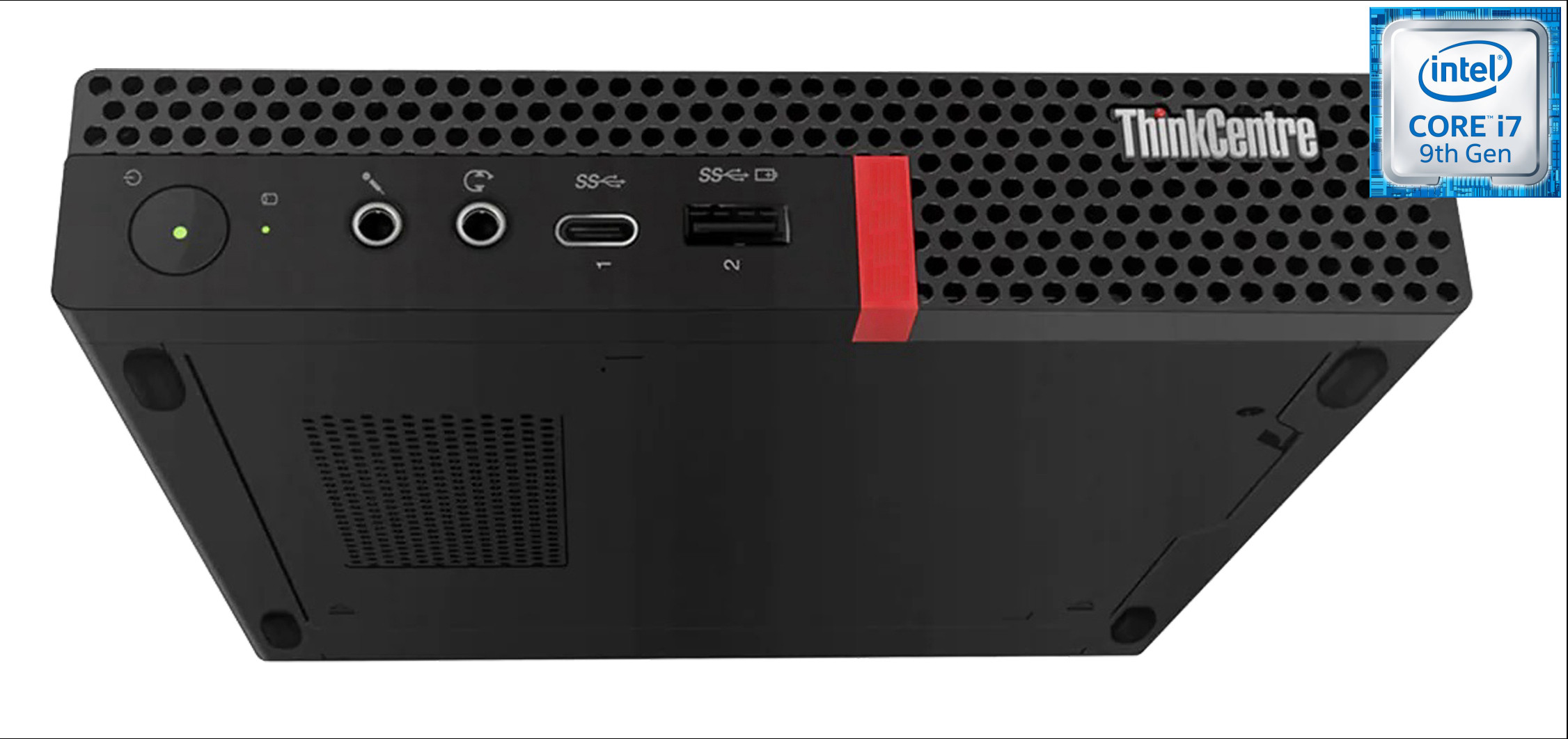 Hayyo Core i7 (9th Gen) [12M Cache, Up to 4.70 GHz] | ThinkCentre Tiny Desktop [KHW] Core i7 (9th Generation) [8 Cores, 8 Threads, 3.00 GHz] (32 GB RAM/Integrated Intel® Ultra HD 4K 630 Graphics/1 TB SSD Capacity/Windows 11 Pro) Mid Tower with MS Office image 1