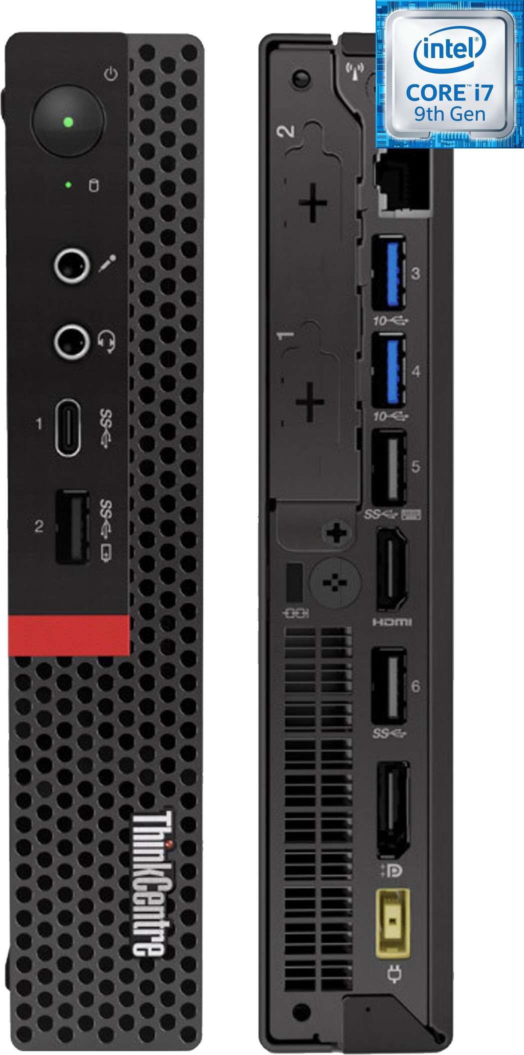 RATNARAJ COMPUTER SYSTEMS ThinkCentre Mini PC | Core i7-9700 Processor [8 Cores, 8 Threads] [SOL] - Windows 11 Pro, Intel H310M, Core i7 - 9700 [12M Cache, Up to 4.70 GHz], 32 GB DDR4, 1024 GB SSD Mini PC image 1