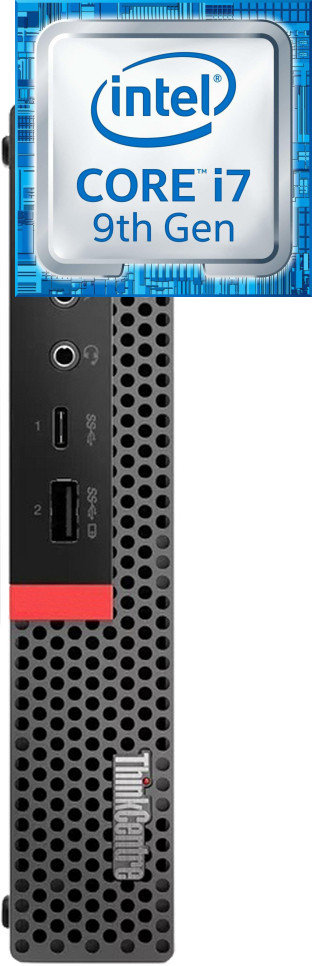 NICE COMPUTERS Core™ i7 (9th Gen) [12MB Cache, Up to 4.70 GHz] | ThinkCentre Mini Desktop [JEO] Intel Core i7-9700 [8 Cores, 8 Threads] (32 GB RAM/Integrated Intel® Ultra HD 630 Graphics/1 TB SSD Capacity/Windows 11 Pro) Microtower with MS Office image 1