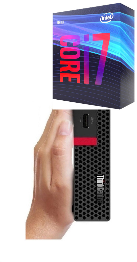 BESTYLISH ThinkCentre Mini Desktop | Core™ i7-9700 [8 Cores, 8 Threads] [BYK] Intel Core i7 (9th Gen) Processor (32 GB RAM/Integrated Intel® UHD 4K 630 Graphics/1 TB SSD Capacity/Windows 11 Pro) Mid Tower with MS Office image 1