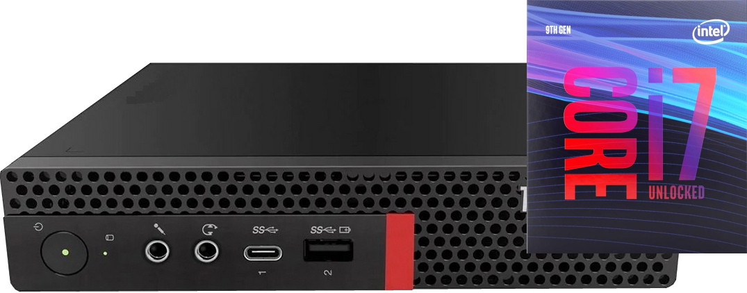 Longan ThinkCentre Tiny Desktop | Core i7 - 9700 [8 Cores, 8 Threads, 3.00 GHz] [CXQ] Intel Core i7 - 9700 (32 GB RAM/Intel® Ultra HD 630 Graphics/1 TB SSD Capacity/Windows 11 Pro) Mini Tower with MS Office image 1