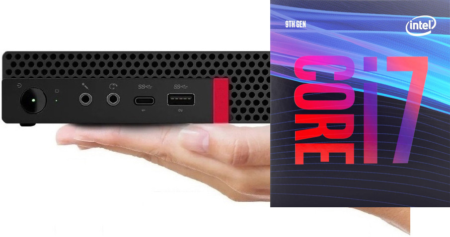 BESTYLISH Core i7-9th Gen [8 Cores, 8 Threads, 3.00 GHz] | ThinkCentre Tiny Desktop [HFK] Core™ i7-9700 [8 Cores, 8 Threads] (32 GB RAM/Integrated Intel® Ultra HD 630 Graphics/1 TB SSD Capacity/Windows 11 Pro) Mini Gaming Tower with MS Office image 1