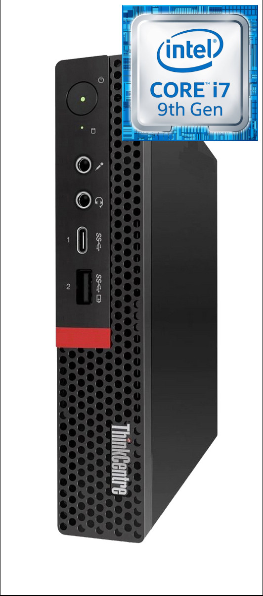 BESTYLISH ThinkCentre Mini PC | Core i7 (9th Gen) [12M Cache, Up to 4.70 GHz] [NIZ] Core™ i7-9700 [8 Cores, 8 Threads] (32 GB RAM/Intel® UHD 630 Graphics/1 TB SSD Capacity/Windows 11 Pro) Microtower with MS Office image 1