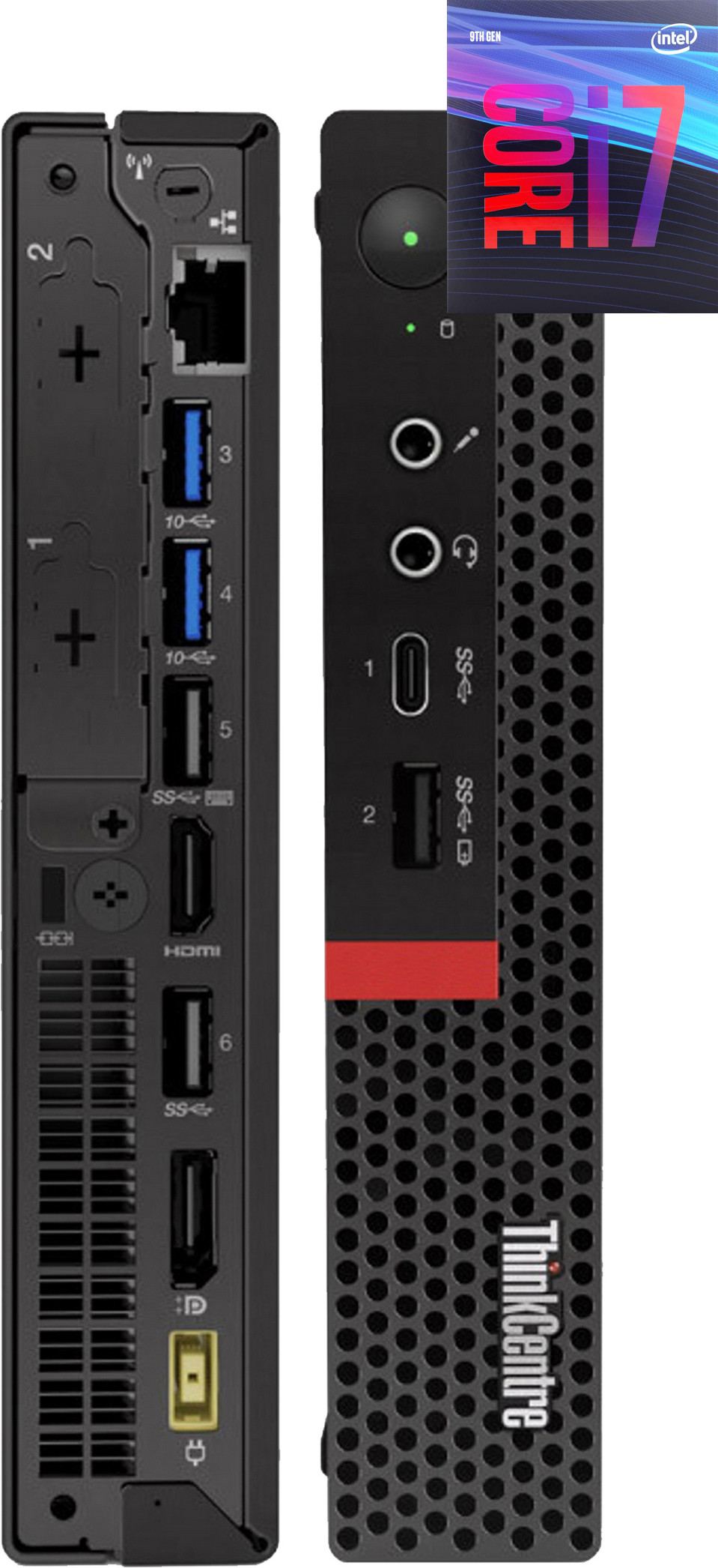 COMPUTER WORLD ThinkCentre Mini PC | Core™ i7-9700 Processor [12MB Cache, Up to 4.70 GHz] [TOG] Intel Core i7 - 9700 Processor (32 GB RAM/Intel® UHD 630 Graphics/1 TB SSD Capacity/Windows 11 Pro) Mini Tower with MS Office image 1