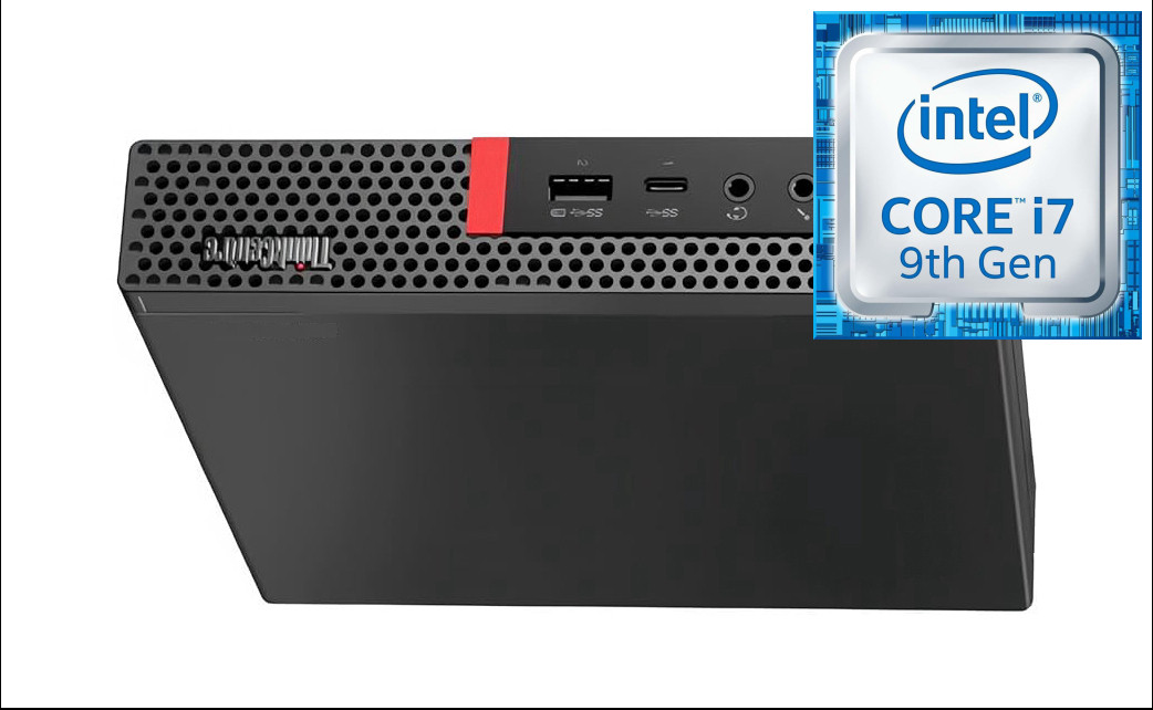BESTYLISH ThinkCentre Tiny PC | Core i7 - 9700 [8 Cores, 8 Threads, 3.00 GHz] [OLJ] Intel® Core™ i7 - 9700 [8 Cores, 8 Threads] (32 GB RAM/Intel® UHD 4K 630 Graphics/1 TB SSD Capacity/Windows 11 Pro) Mid Tower with MS Office image 1