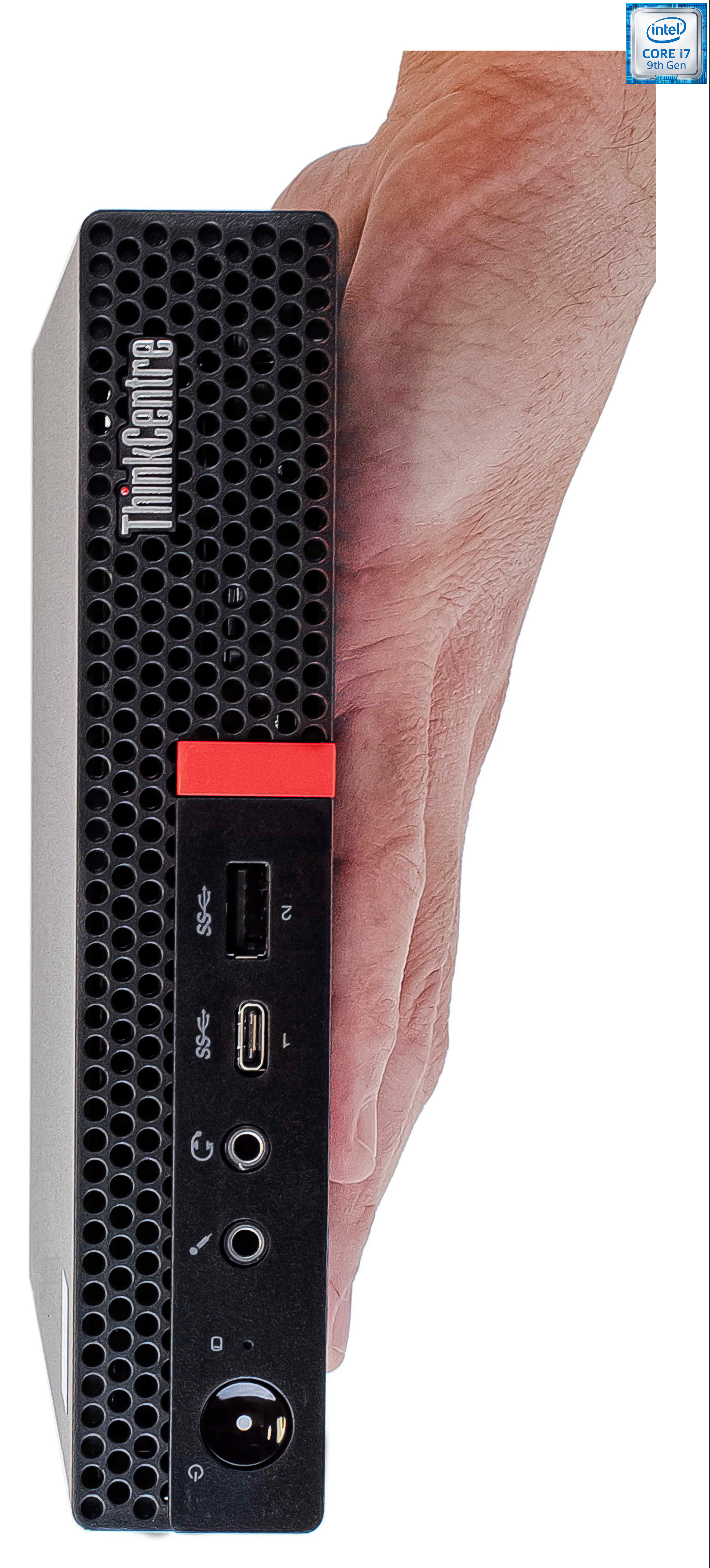 COMPUTER WORLD ThinkCentre Tiny Desktop | Core i7 - 9700 [AXK] Core i7 (9th Gen) Processor [12MB Cache, Up to 4.70 GHz] (32 GB RAM/Integrated Intel® UHD 630 Graphics/1 TB SSD Capacity/Windows 11 Pro) Mini Gaming Tower with MS Office image 1