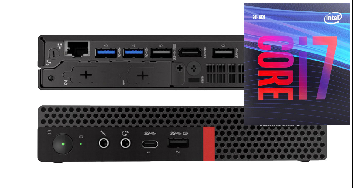 BESTYLISH ThinkCentre Mini PC | Core i7-9700 [12M Cache, Up to 4.70 GHz] [ZYZ] Core i7 (9th Generation) [8 Cores, 8 Threads, 3.00 GHz] (32 GB RAM/Intel® UHD 630 Graphics/1 TB SSD Capacity/Windows 11 Pro) Mini Gaming Tower with MS Office image 1