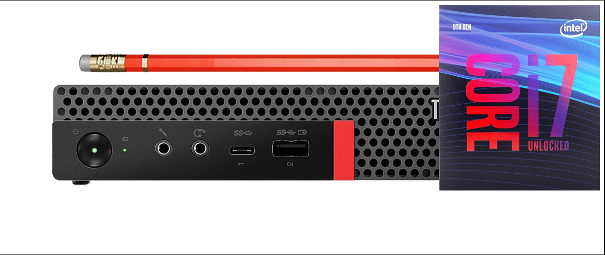 Longan Core™ i7-9th Gen [8 Cores, 8 Threads, 3.00 GHz] | ThinkCentre Mini Desktop [ZWN] Intel® Core™ i7 - 9700 Processor [8 Cores, 8 Threads] (32 GB RAM/Integrated Intel® Ultra HD 4K 630 Graphics/1 TB SSD Capacity/Windows 11 Pro) Microtower with MS Office image 1