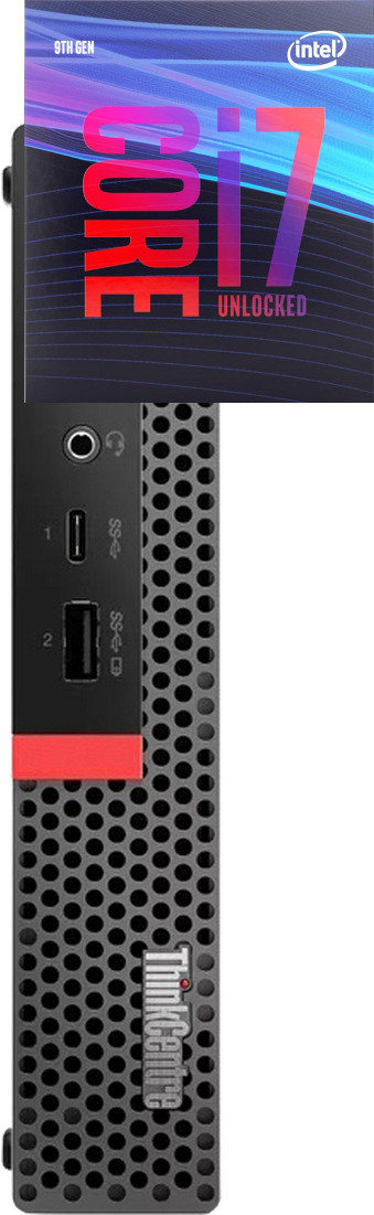 Longan Core™ i7 (9th Gen) [8 Cores, 8 Threads, Upto 4.70 GHz]-ThinkCentre Mini PC [LGC] Core™ i7 - 9700 (32 GB RAM/Intel® UHD 4K 630 Graphics/1 TB SSD Capacity/Windows 11 Pro) Microtower with MS Office image 1