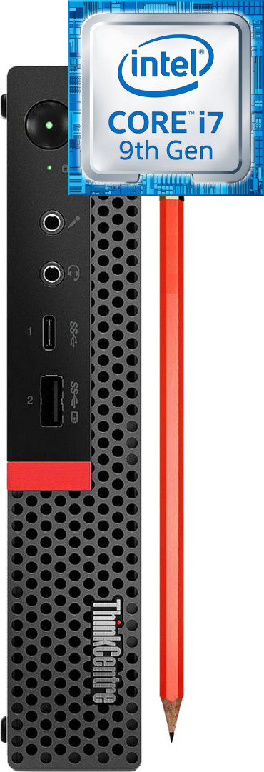 Hayyo ThinkCentre Mini Desktop | Core i7-9700 [8 Cores, 8 Threads, 3.00 GHz] [BWP] Intel® Core™ i7 (9th Gen) [8 Cores, 8 Threads, Upto 4.70 GHz] (32 GB RAM/Intel® Ultra HD 630 Graphics/1 TB SSD Capacity/Windows 11 Pro) Mini Gaming Tower with MS Office image 1